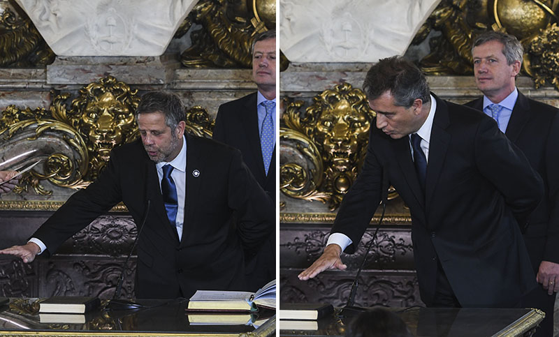Macri tomó juramento a los nuevos ministros de Agroindustria y Salud