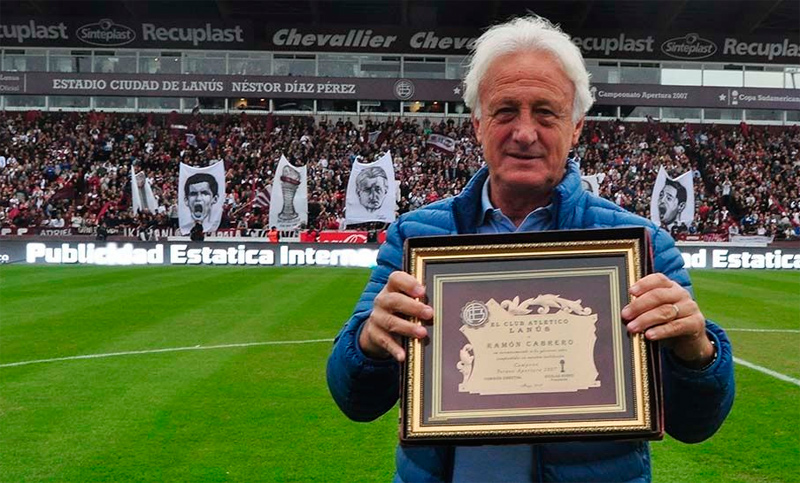 Falleció Ramón Cabrero, ex técnico campeón con Lanús