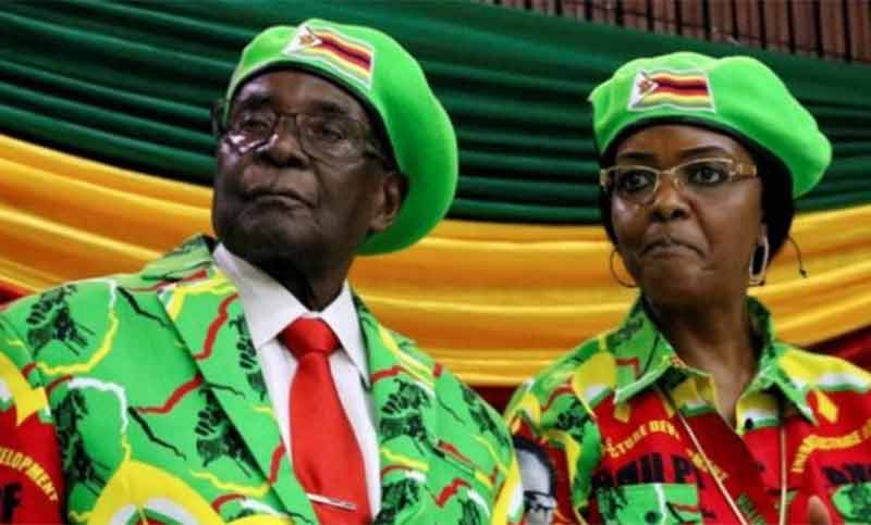 Mugabe fue destituido como líder del partido gobernante en Zimbabue