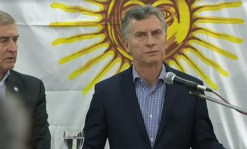 Macri, sobre Cristina: «Los jueces decidirán, el presidente no tiene que meterse en eso»