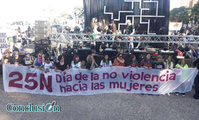 Rosario se moviliza en el Día Mundial de la No Violencia hacia la Mujer