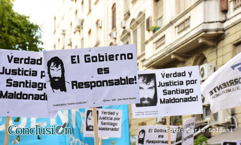 Rosario marchó nuevamente pidiendo justicia por Santiago Maldonado