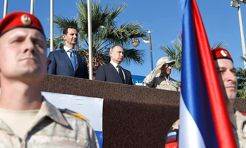 Putin ordenó la retirada de las tropas rusas en Siria