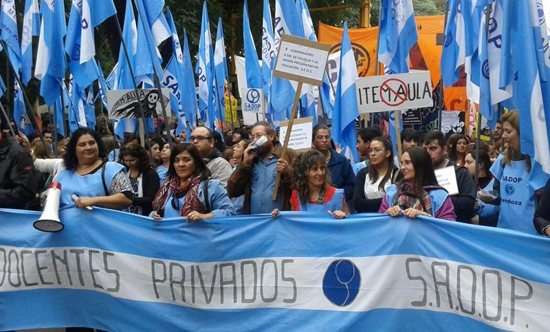 Sadop profundiza el alerta por cierres de institutos de formación