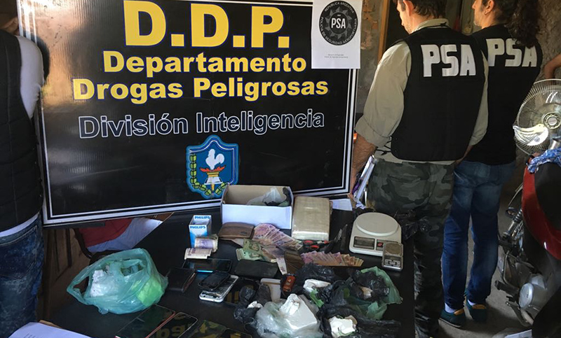 Desarticularon una banda de narcotráfico en Chaco