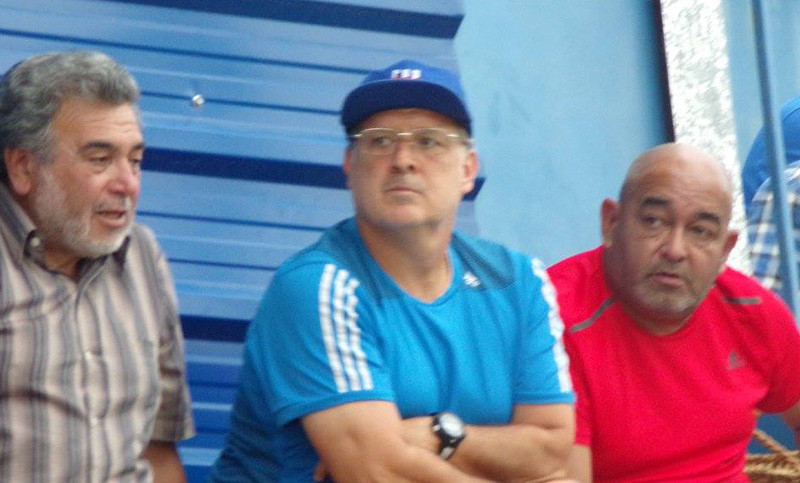 El Tata Martino fue a ver a su hijo en el ascenso al Molinas