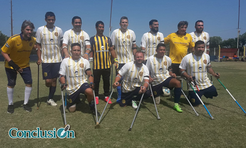 Central ganó el primer torneo nacional de fútbol para amputados