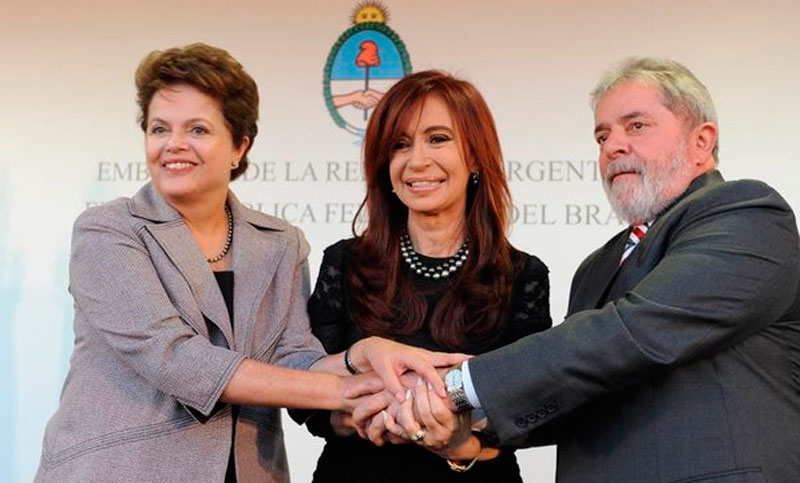 Habrá contracumbre del G20 y hablarán Cristina y Dilma