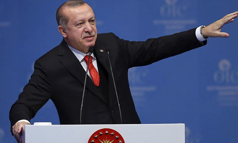 Erdogan pide reconocer a Jerusalén este como capital palestina