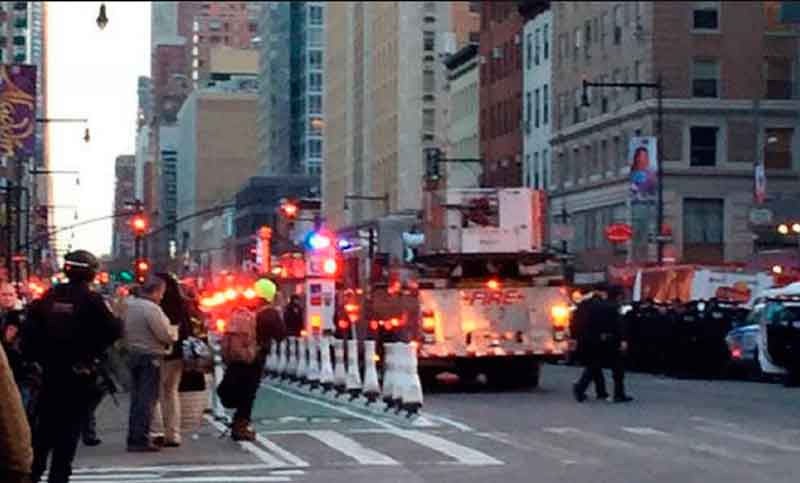 Explosión en terminal de ómnibus de Manhattan: el sospechoso está herido
