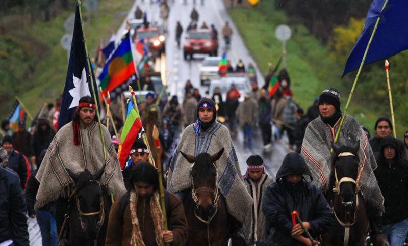 Indígenas chilenos aspiran a crear la nación mapuche