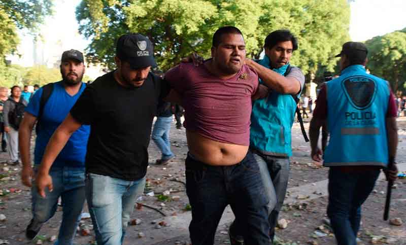 Liberaron a los 70 detenidos por los incidentes de ayer en la zona del Congreso