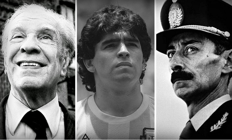 Borges, Maradona y Videla en un ranking internacional