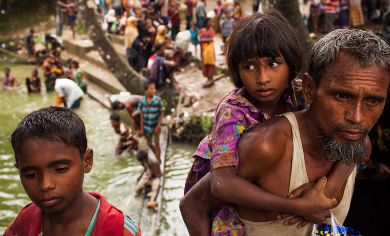 Uno de cada cuatro niños rohinyás refugiados sufren malnutrición