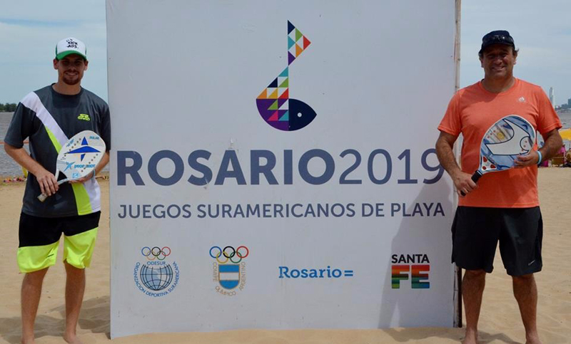 El beach tennis se desarrolló con éxito en el balneario La Florida