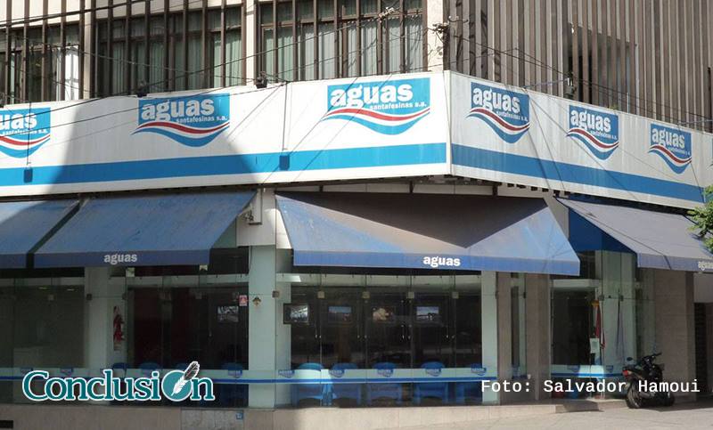 Aguas Santafesinas pidió aumentar su tarifa un 50% en dos tramos