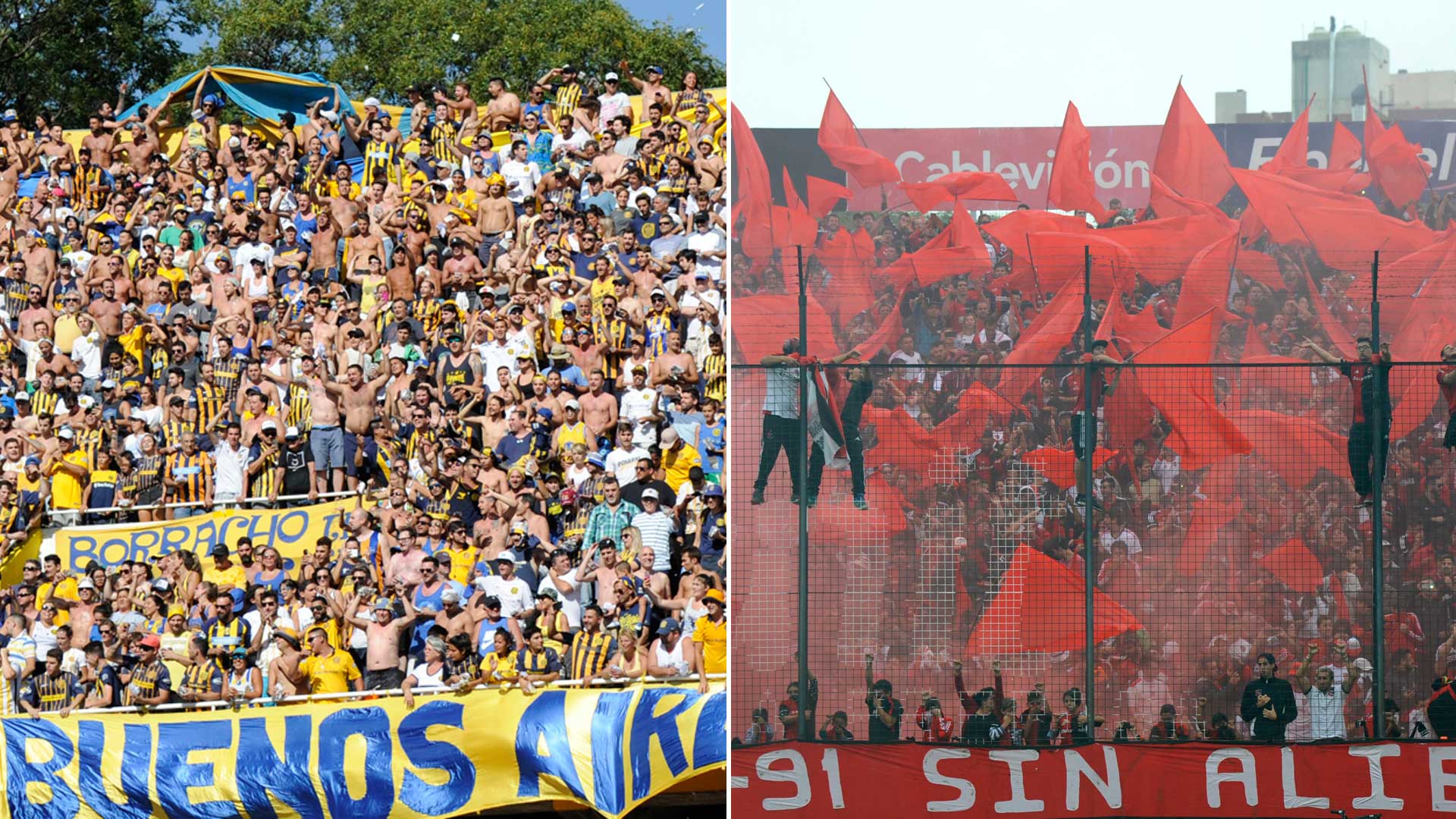 Bajó un 30% la cantidad de hinchas rosarinos que fueron a la cancha en 2017