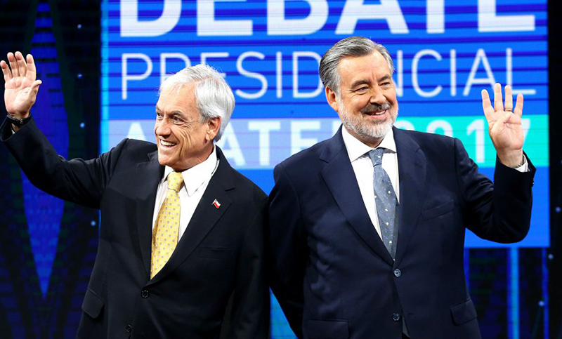 Chile: Piñera comienza actos protocolares y Guillier hace autocrítica tras las elecciones