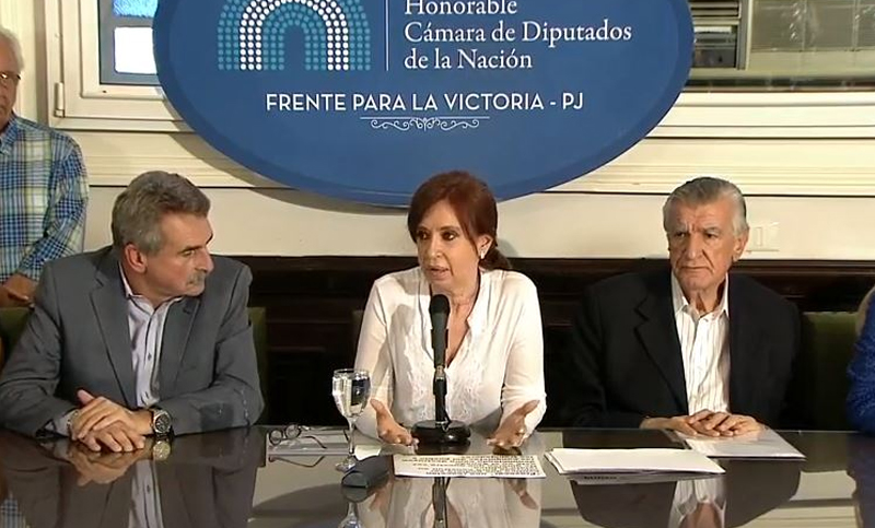 “Macri es responsable de una organización que persigue opositores”