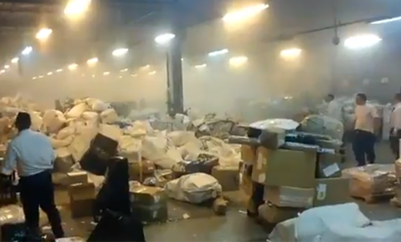 Un explosivo detonó en una oficina del Correo Argentino