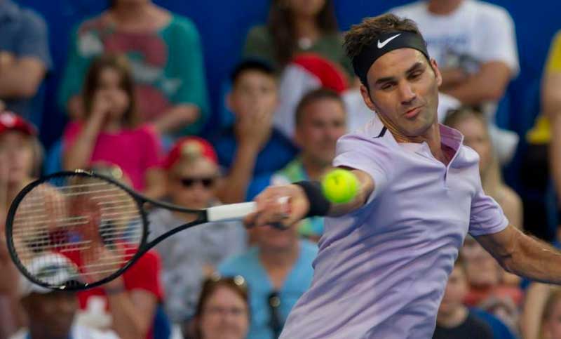Federer comenzó su temporada con una victoria en la Copa Hofman