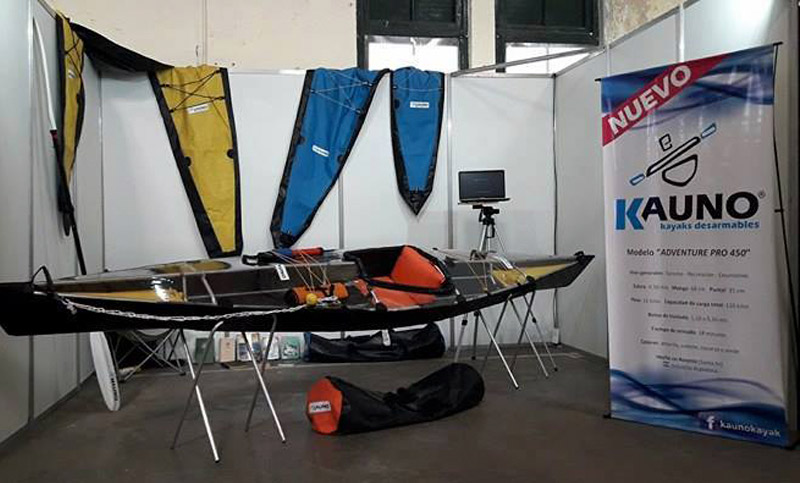 De Rosario al mundo: emprendedor local crea kayaks desarmables