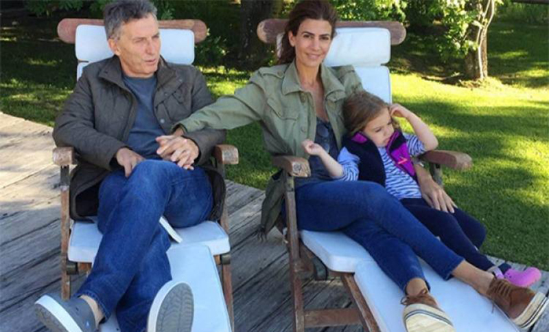 Macri llegó a Villa La Angostura donde pasará fin de año