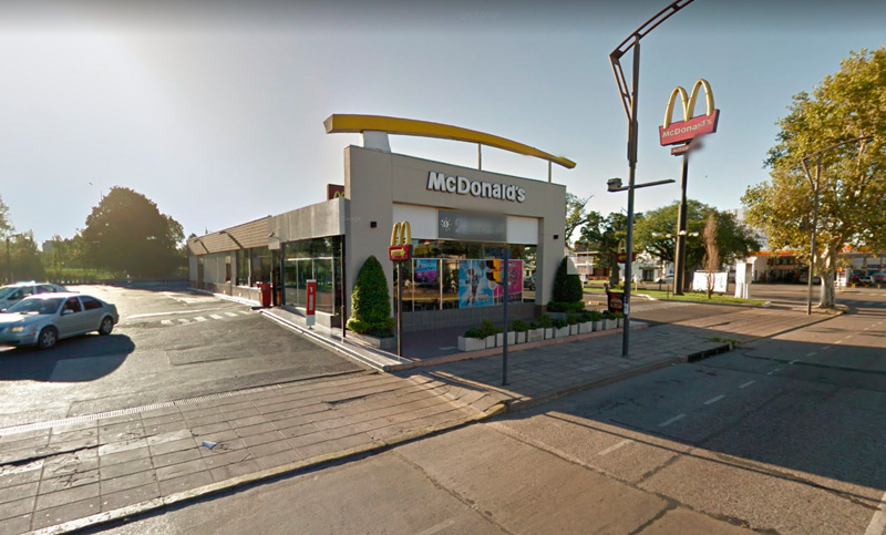Zona Sur: a los tiros en el Mc Donald’s