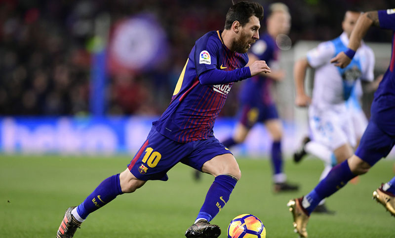 Messi juega su primer partido del año mundialista