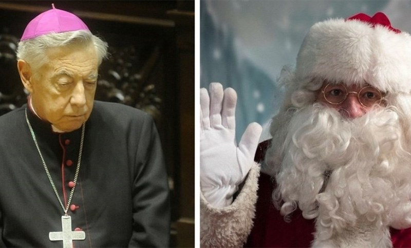 Monseñor Aguer criticó la figura de Papa Noel: «No nos pueden birlar la Navidad»