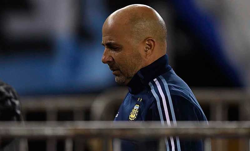 Sampaoli ofreció disculpas públicas a través de la AFA