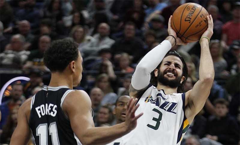 Ginóbili no jugó y los Spurs sufrieron un traspié ante Jazz