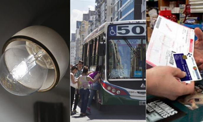 Tarifas, transporte, y prepagas: algunos de los servicios con aumentos en el inicio del 2018