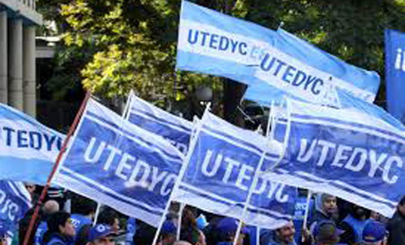 Utedyc acordó en paritarias un aumento del 19 por ciento