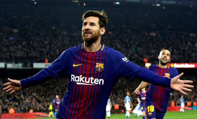 Messi anotó para Barcelona y está en las semis de la Copa del Rey