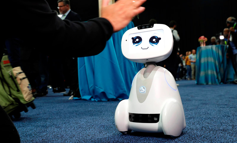 Un robot arruina la presentación de una empresa durante la feria de Las Vegas