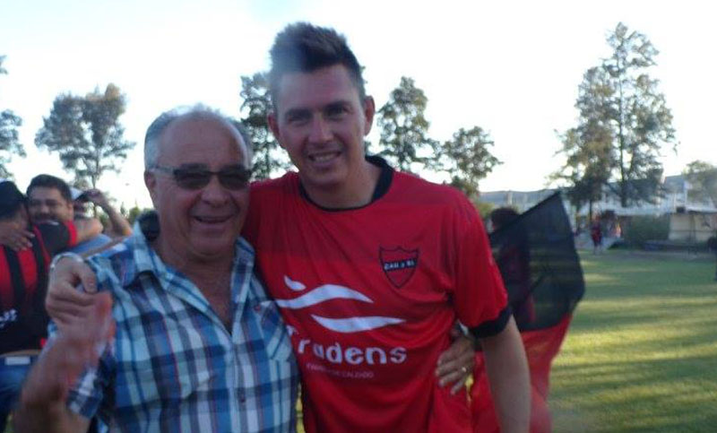 Talamonti regresa a Unión de Alvarez como dirigente y futbolista