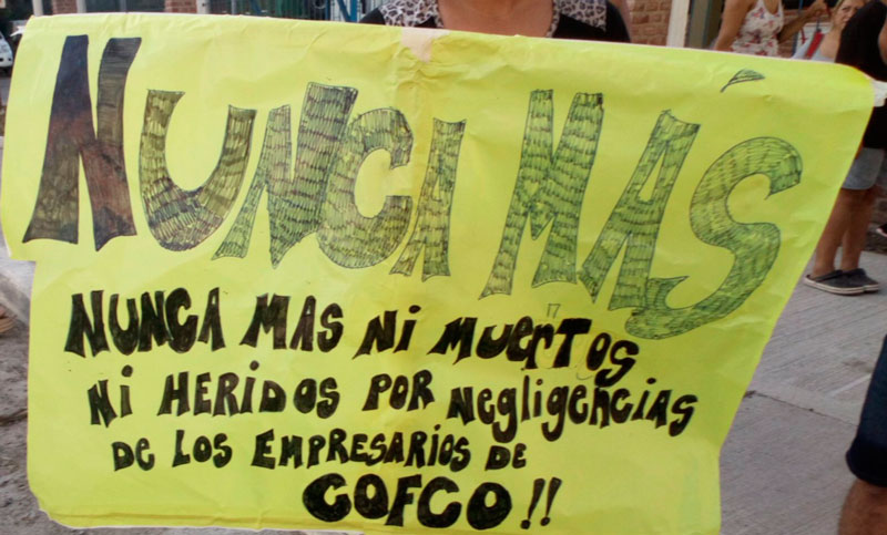 Familiares de víctimas de la explosión de Cofco se movilizaron para exigir Justicia