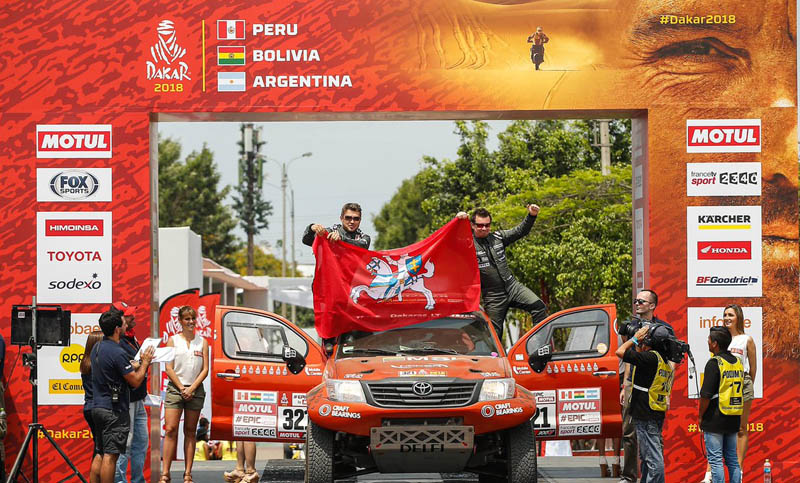 Lima fue una fiesta en el comienzo del Dakar 2018
