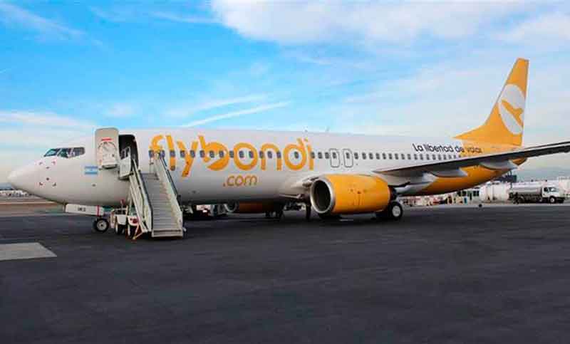 «Flybondi tiene 2 aviones, 85 rutas, 100 mil pesos de capital y 7 incidentes graves»