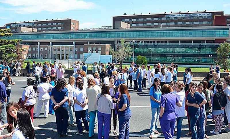 Jornada nacional de lucha por los trabajadores del Hospital Posadas