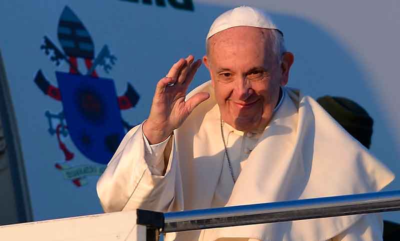 El Papa Francisco inicia su visita a Chile y Perú
