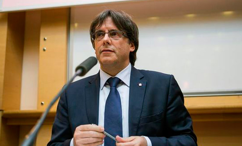 Puigdemont fue propuesto como candidato para volver a la presidencia de Cataluña