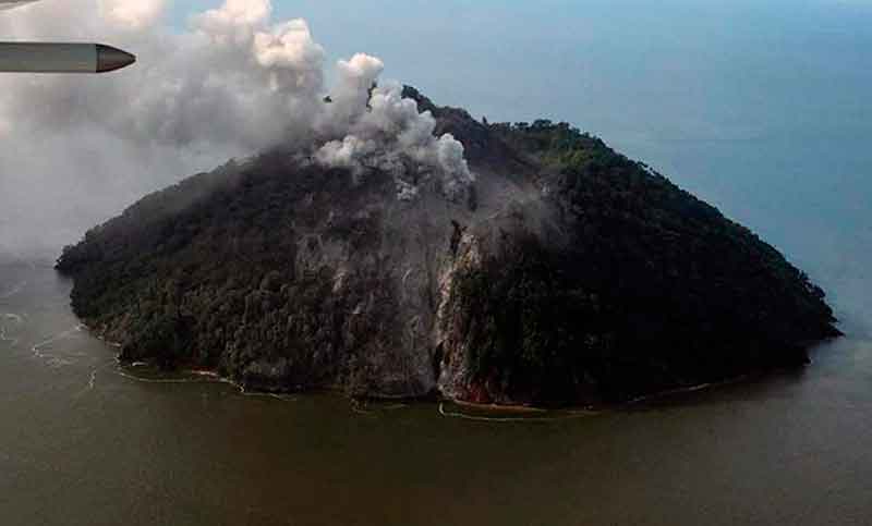 Evacuaron a 600 personas en Papúa Nueva Guinea por erupción de volcán