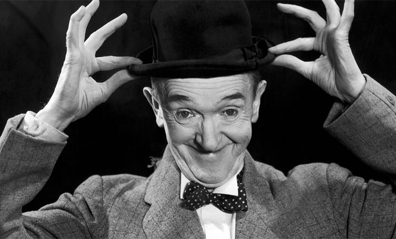 Hallan material fílmico perdido del cómico Stan Laurel
