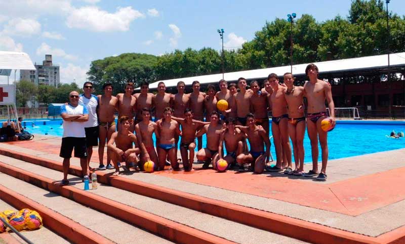 Un seleccionado argentino de waterpolo en Rosario