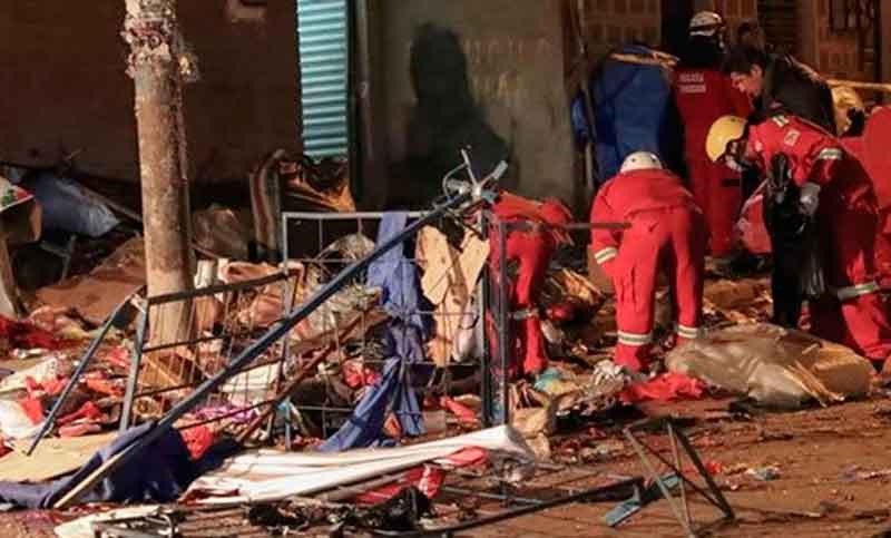 Una explosión produjo hoy al menos seis muertos y 28 heridos en Bolivia