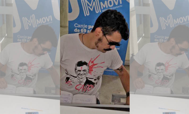 Cardozo le pidió explicaciones a Fein por la remera con la que atiende un empleado