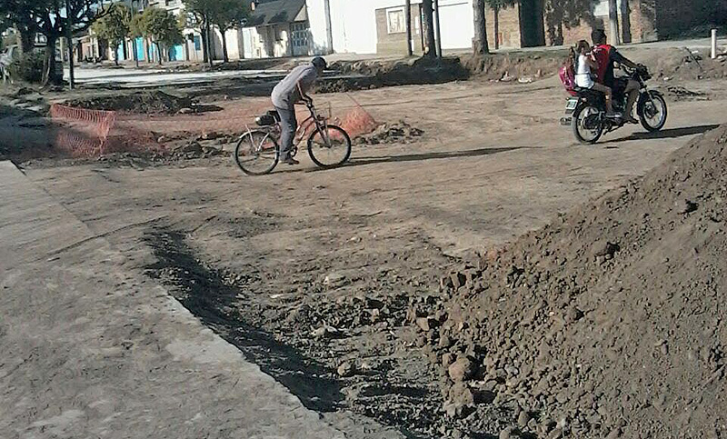 Preocupa a los vecinos de Barrio Alvear el retraso de la remodelación de avenida Francia