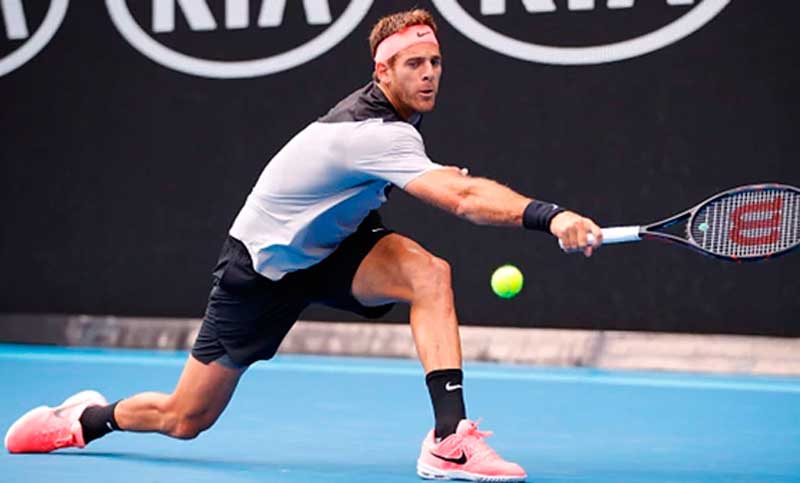 Del Potro fue sorprendido por Tiafoe en Delray Beach